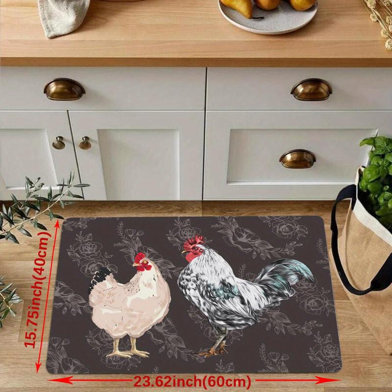 Anti Fatigue Kitchen Mat Non Slip Thickened Cushioned Runner Rug