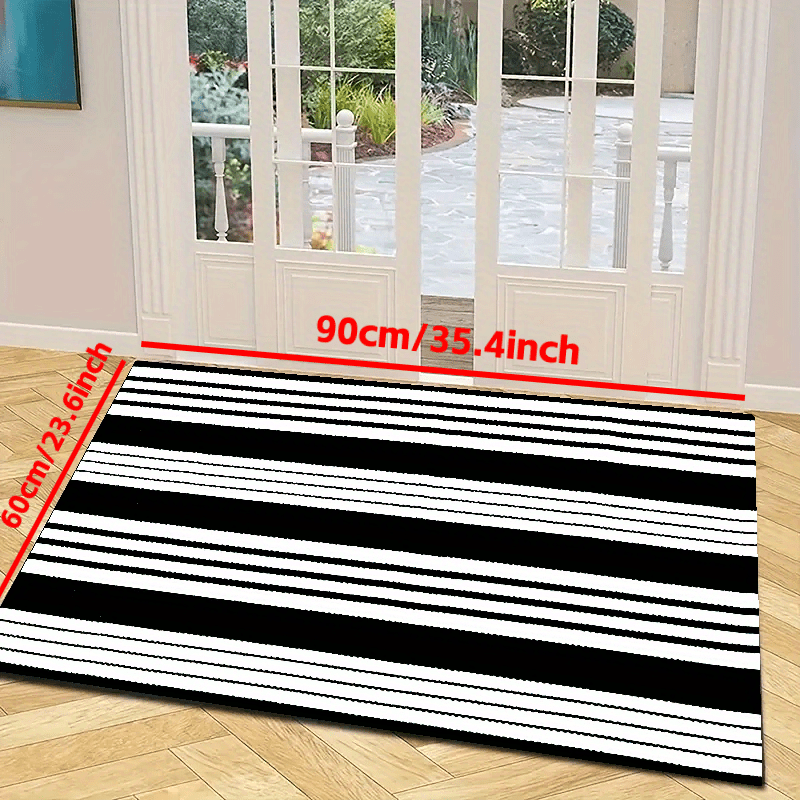 Soft and Thick Water Absorbent Indoor Outdoor Rug Non Slip Bathroom Mat 31 x 47
