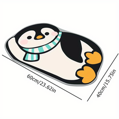 Animal Shaped Floor Mat Soft Non Slip Bath Rug Quick Drying Bath Mat Absorbent