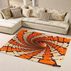 Illusion Carpet Front Door Mat Floor Mat Geometric Rug Home Decor
