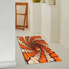 Illusion Carpet Front Door Mat Floor Mat Geometric Rug Home Decor