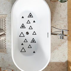 10pcs Non-slip Triangle Shower Tread Sticker