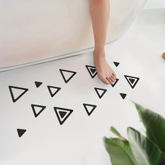 10pcs Non-slip Triangle Shower Tread Sticker