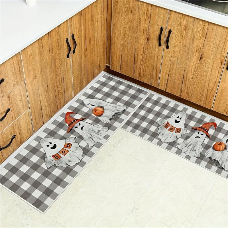 Soft Halloween Carpet Anti Fatigue Comfort Mat for Kitchen Bathroom