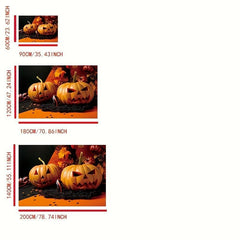 Halloween Area Rug Modern Velvet Rug Non-slip Soft Mat