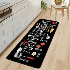 Modern Kitchen Floor Mat Living Room Bedroom Decor Carpet Home Hallway
