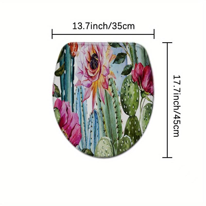 Soft & Absorbent Non Slip U Shaped Rug Set for Bathroom