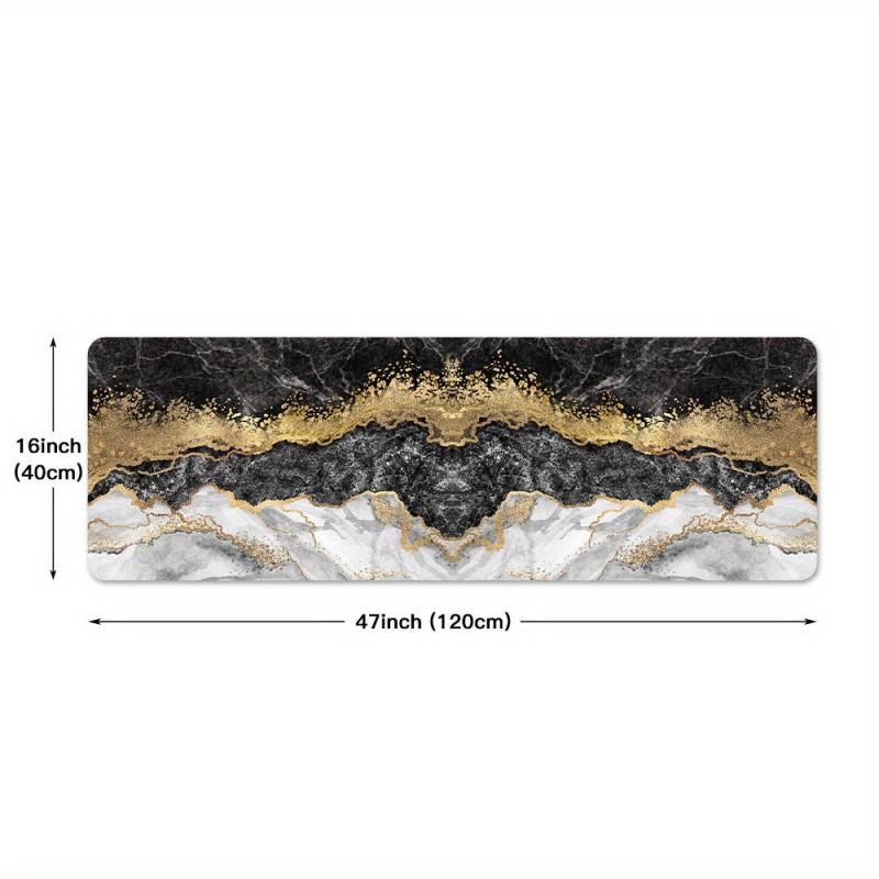 Marble Printed Anti Fatigue Kitchen Mat