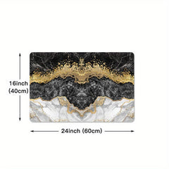 Marble Printed Anti Fatigue Kitchen Mat