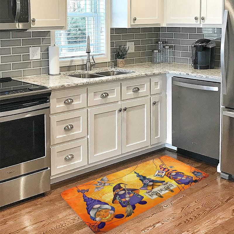 Happy Halloween Gnome Kitchen Carpet Mat