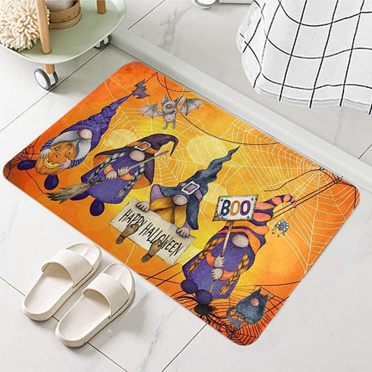 Happy Halloween Gnome Kitchen Carpet Mat