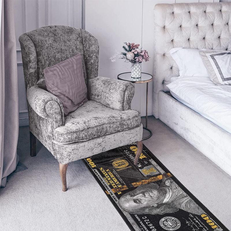 Thickened Money Rugs Soft Cozy 100 Dollor Bill Area Rug