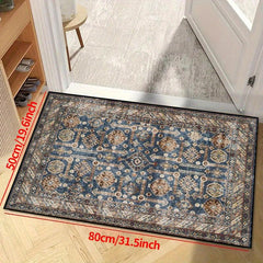 Vintage Boho Style Stain Resistant Washable Area Rug