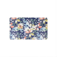 Flower Printed Kitchen Mat Soft Waterproof Floor Mat Home
