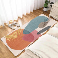 Irregular Geometric Floor Mat Soft Bathroom Rug
