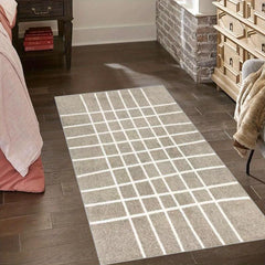 Waterproof Reversible Outdoor Rug Mat Vintage Boho Style Machine Washable