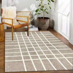 Waterproof Reversible Outdoor Rug Mat Vintage Boho Style Machine Washable