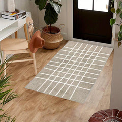 Waterproof Reversible Outdoor Rug Mat Vintage Boho Style Machine Washable