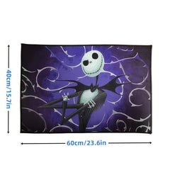 1pc Halloween Doormat Non Slip Bath Mat Indoor Outdoor Pumpkin Horror Floor Mat