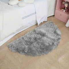 Fur Bedroom Rug Non-slip Floor Mat Pet Mat 11.81x23.62in