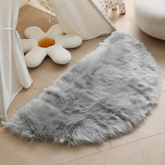 Fur Bedroom Rug Non-slip Floor Mat Pet Mat 11.81x23.62in