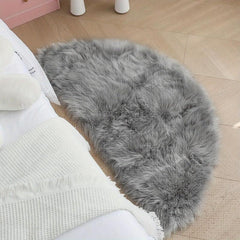 Fur Bedroom Rug Non-slip Floor Mat Pet Mat 11.81x23.62in
