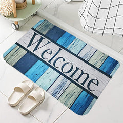 Non Slip Welcome Home Entrance Door Mat Bathroom Living Room Kitchen Floor Rug