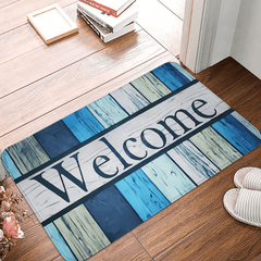 Non Slip Welcome Home Entrance Door Mat Bathroom Living Room Kitchen Floor Rug