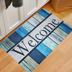 Non Slip Welcome Home Entrance Door Mat Bathroom Living Room Kitchen Floor Rug