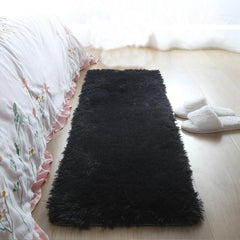 Soft Furry Rug 15.7x47in Modern Interior Decor
