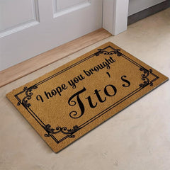 Funny Welcome Mat No Slip Rubber Back Door Mat
