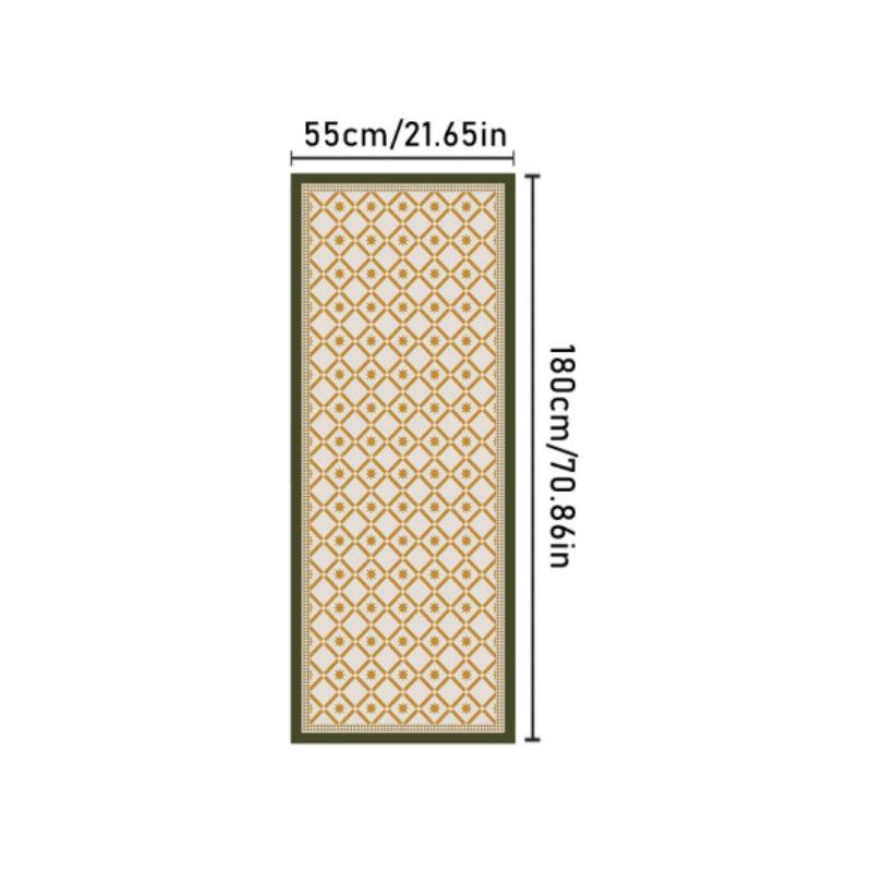 Geometric Pattern Area Rug Retro Carpets Living Room Home Decor