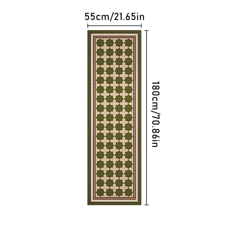 Geometric Pattern Area Rug Retro Carpets Living Room Home Decor