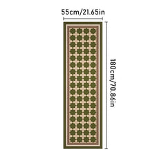 Geometric Pattern Area Rug Retro Carpets Living Room Home Decor