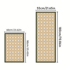 Geometric Pattern Area Rug Retro Carpets Living Room Home Decor
