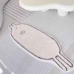 Cartoon Cat Bedroom Rug Soft Thickened Living Room Carpet Non Slip Hand Washable