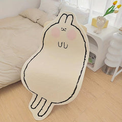 Cartoon Cat Bedroom Rug Soft Thickened Living Room Carpet Non Slip Hand Washable