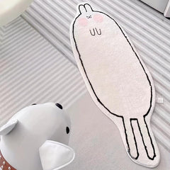 Cartoon Cat Bedroom Rug Soft Thickened Living Room Carpet Non Slip Hand Washable
