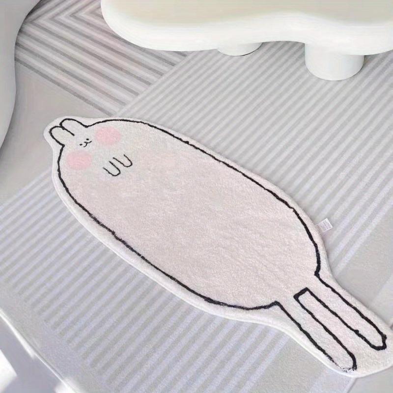 Cartoon Cat Bedroom Rug Soft Thickened Living Room Carpet Non Slip Hand Washable