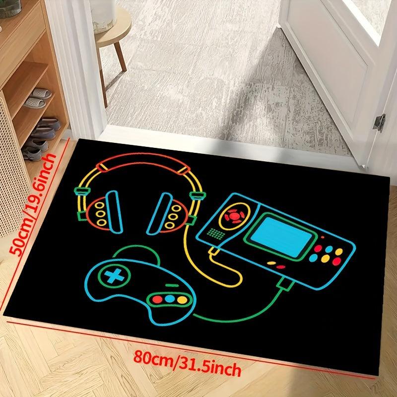 Video Gamer Area Rug Non-slip Game Bedroom Living Rugs