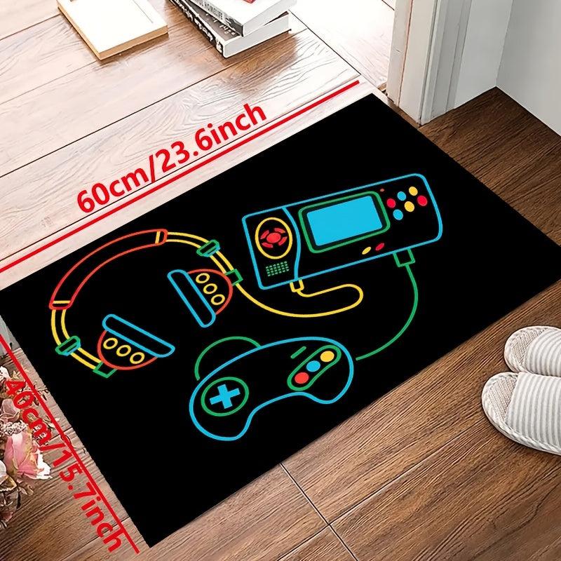 Video Gamer Area Rug Non-slip Game Bedroom Living Rugs