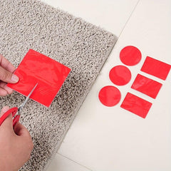 4 Pcs Carpet Non-slip Stickers Double-sided Fixed Mat Stickers