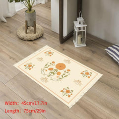 Stylish Tassel Rug for Bedroom & Living Room Decor