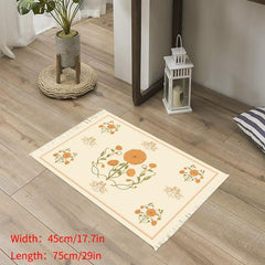 Stylish Tassel Rug for Bedroom & Living Room Decor