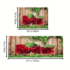 Soft Thickened Kitchen Floor Mat Non-slip Anti-fatigue Waterproof Rug