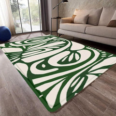 Anti Fatigue Shaggy Floor Carpet Modern Abstract Area Rug
