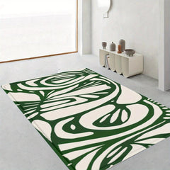Anti Fatigue Shaggy Floor Carpet Modern Abstract Area Rug