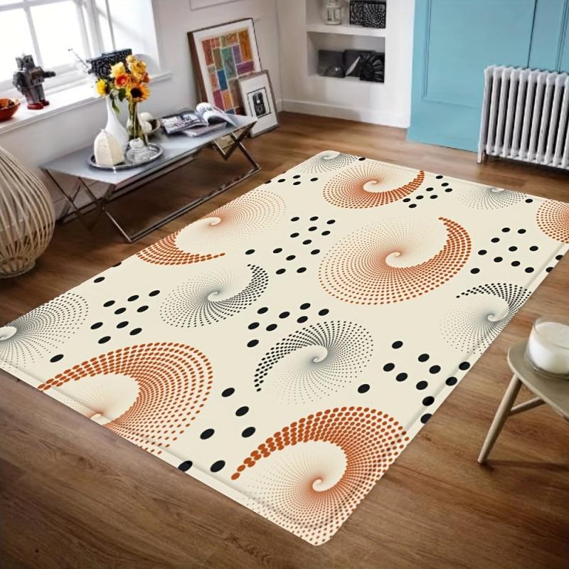 Soft Area Rug 3D Print Anti Fatigue Shaggy Floor Carpet