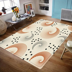 Soft Area Rug 3D Print Anti Fatigue Shaggy Floor Carpet