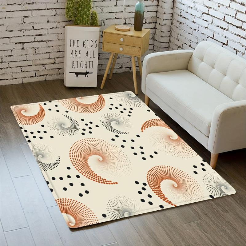 Soft Area Rug 3D Print Anti Fatigue Shaggy Floor Carpet